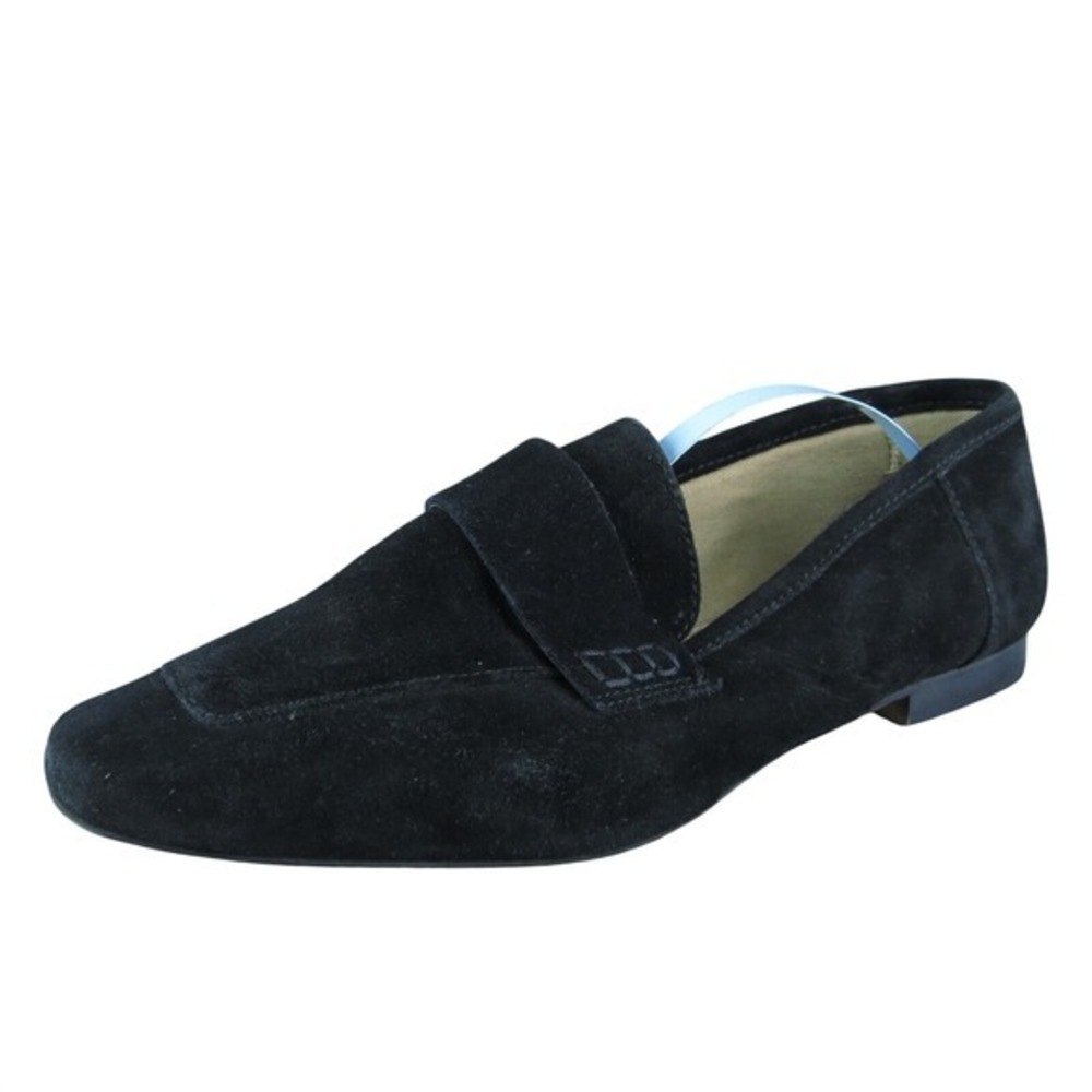 ASOS  Women Loafer Shoes Size 5 Medium Black Fabric Slip On‎